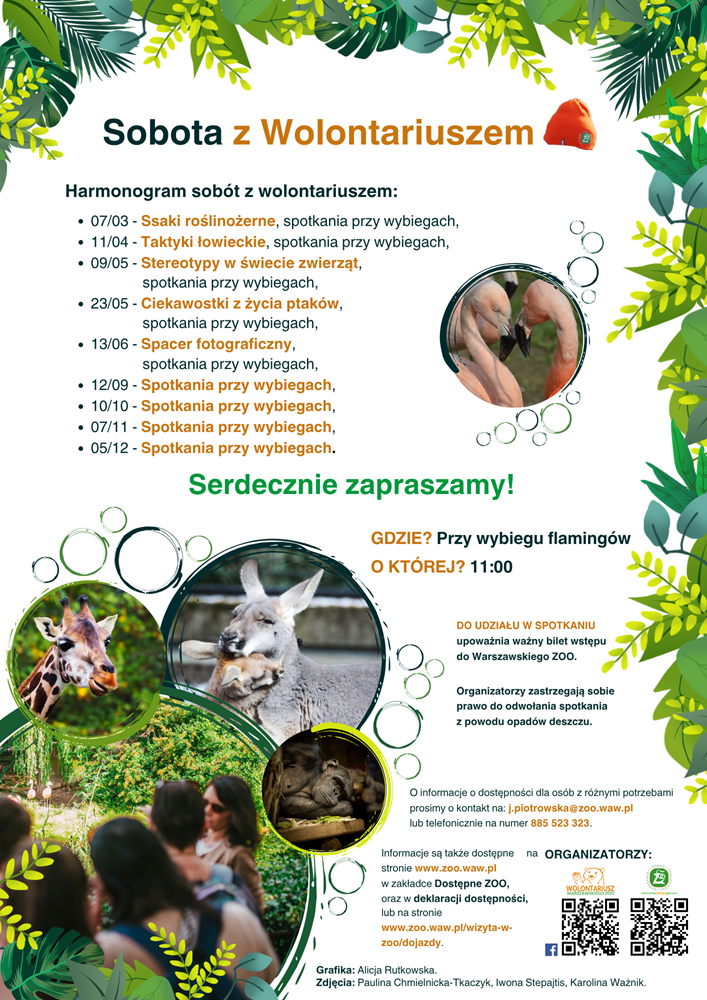 Sobita z&nbsp;wolontariuszem