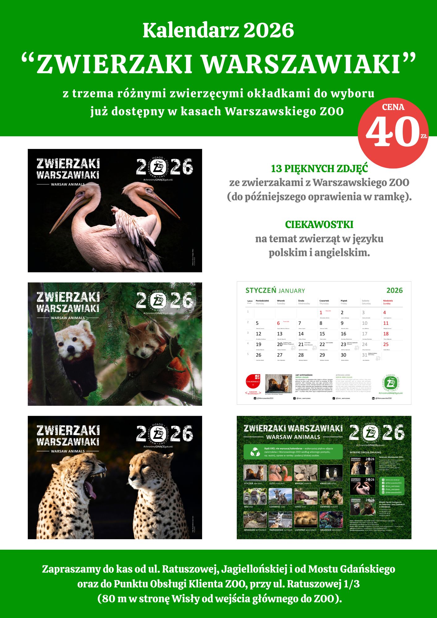 Kalendarz 2026 plakat